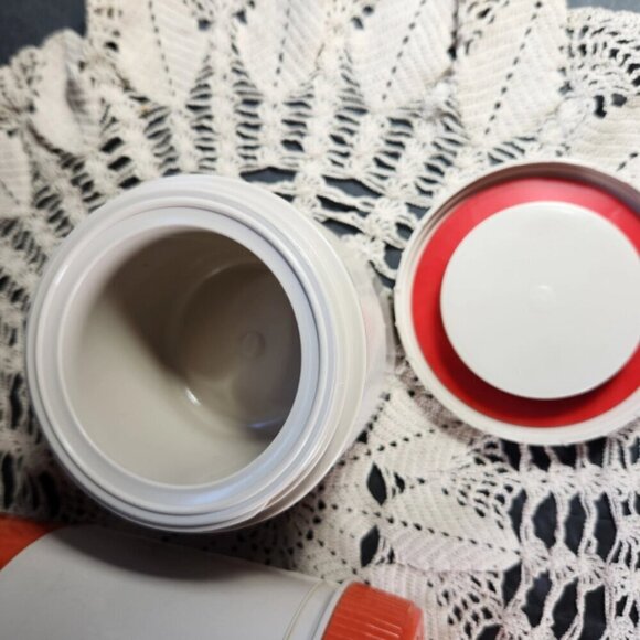 Thermos Lot of 2 Model 6002 10 oz & Food Container Insulated Jar Vintage - Picture 10 of 10